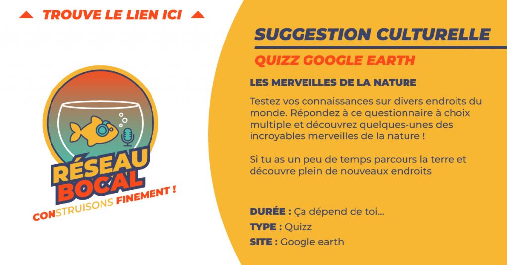 quizz google earth