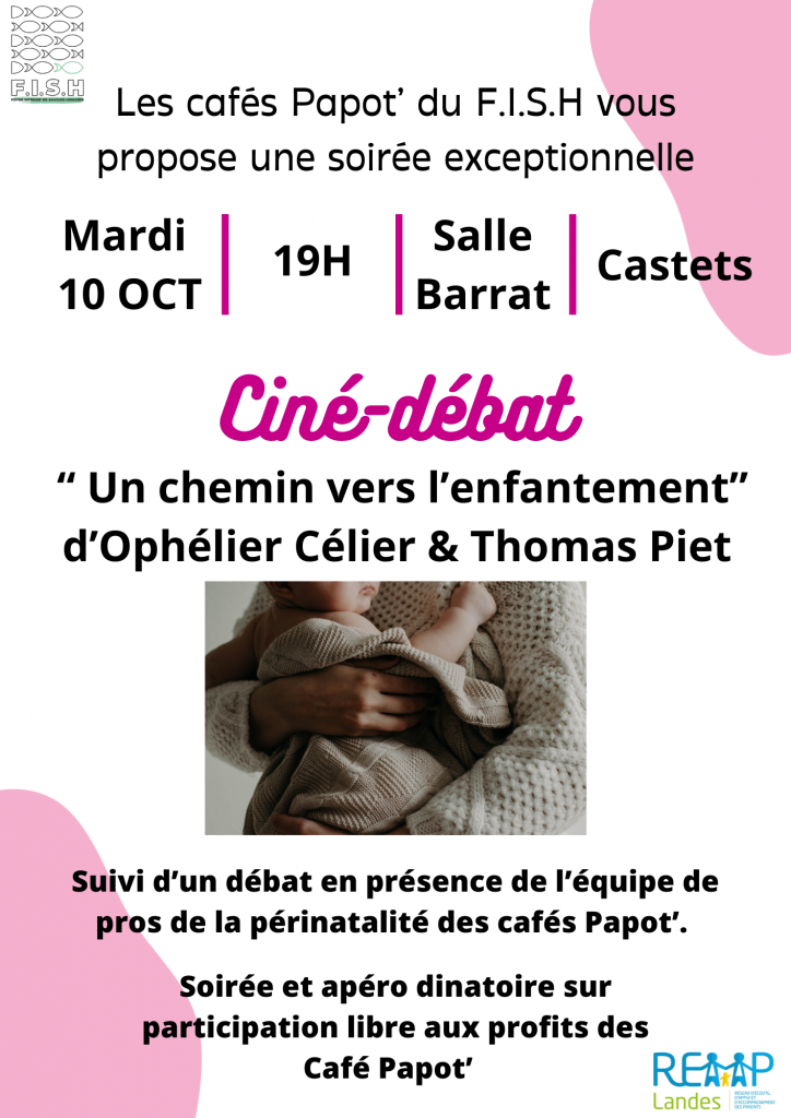 Flyer ciné débat café papot