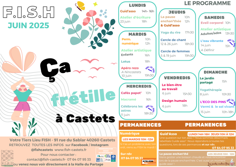 Programme juin 2025 R