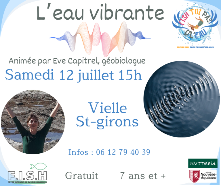 l'eau vibrante