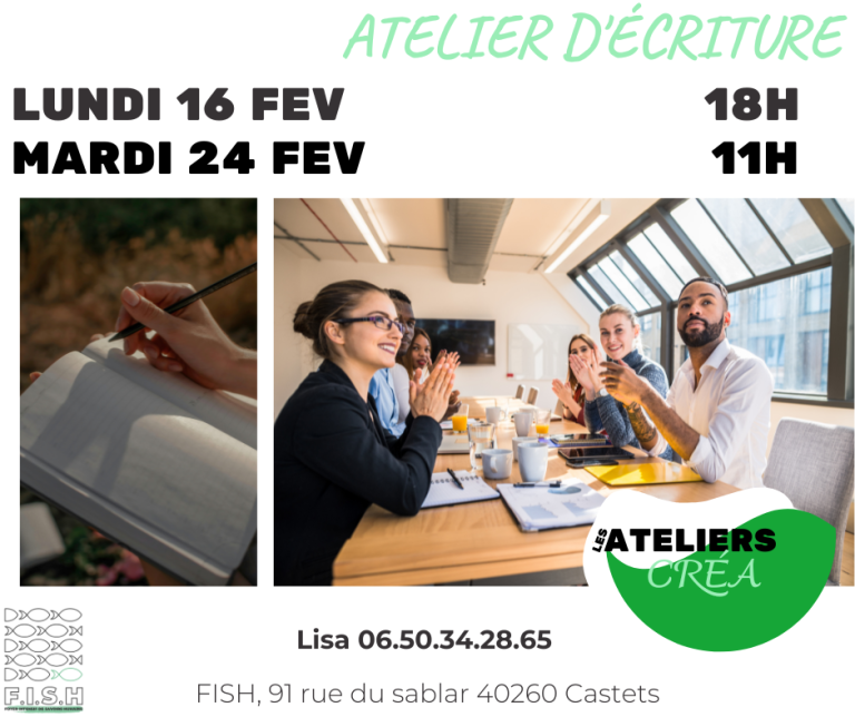 ATELIER D'ECRITURE 2