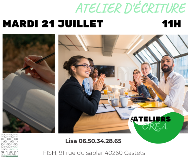 ATELIER D'ECRITURE 2