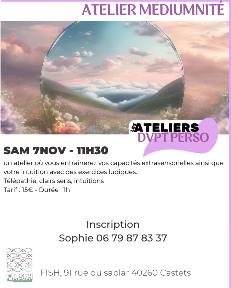 atelier médiumnité